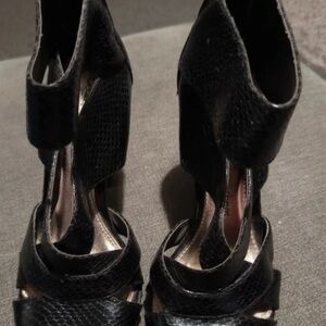 George Elegant Black Women's Heels